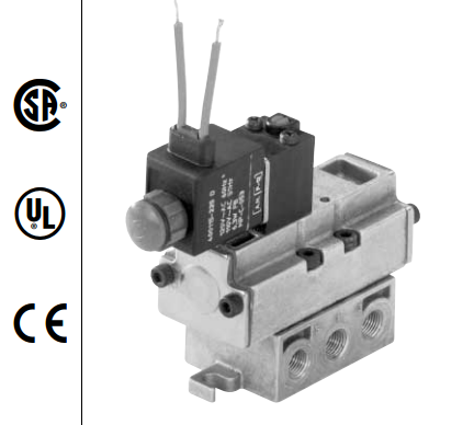 8401/8402系列兩位四通先導(dǎo)式電磁閥