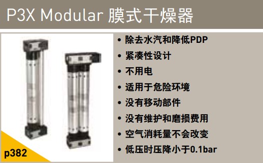 P3X modular膜式干燥器